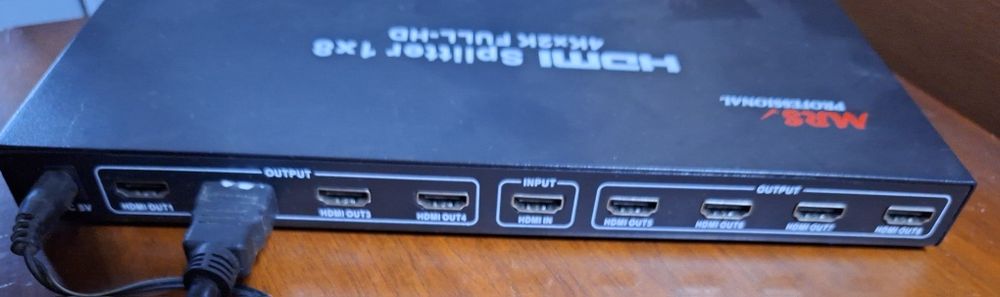 rozdzielacz sygnału HDMI (splitter) marki MRS Professional