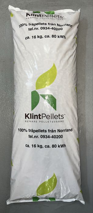KlintsPellets PELLET 1 TONA Szwedzka jakośc klasy PREMIUM