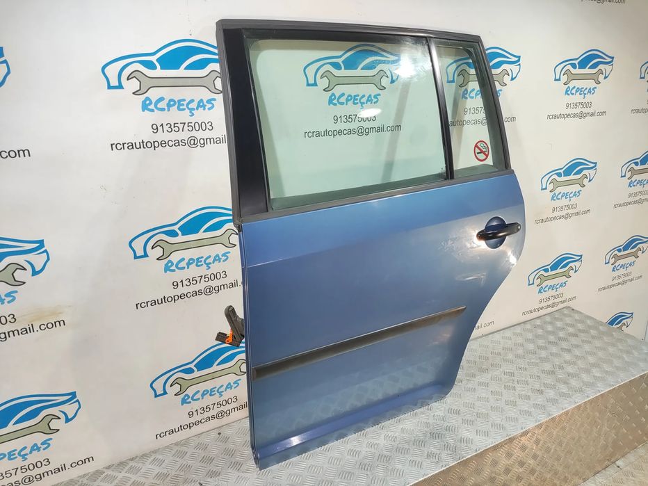PORTA TRÁS TRASEIRA ESQUERDA VW VOLKSWAGEN TOURAN 2 II MK2 1T3