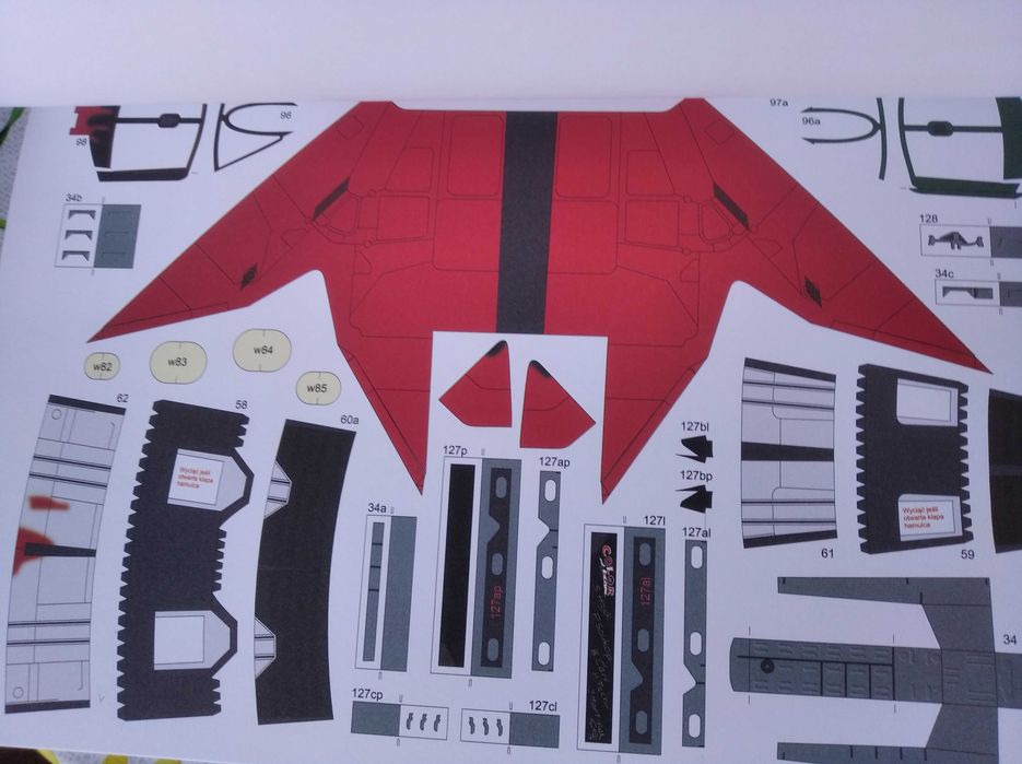 Model kartonowy MiG-23MF Hell Fighter 1:33