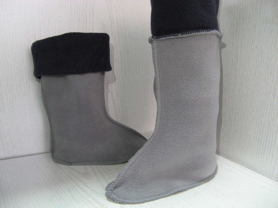 Утеплювач вставка в дитячі гумові чоботи, флісовий вкладиш  23р.-32р.