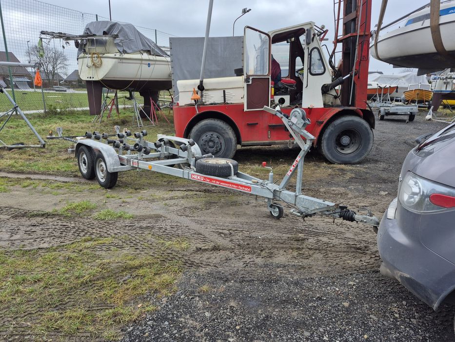 Przyczepa DMC 1500 podlodziowa