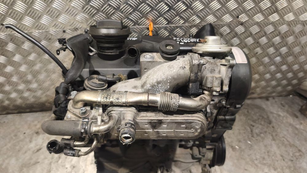 Silnik Goły Słupek Vw Jetta 2007R 1.9Tdi 77Kw Bxf