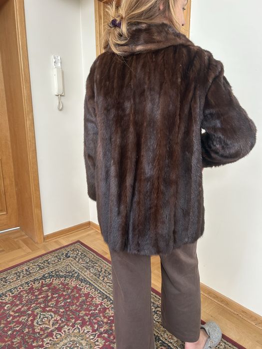 Kurtka futro z norek