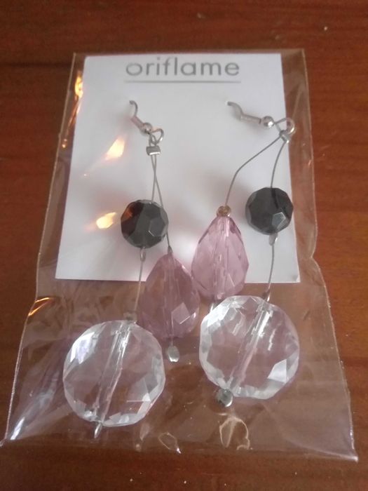 Conjunto de colar e brincos