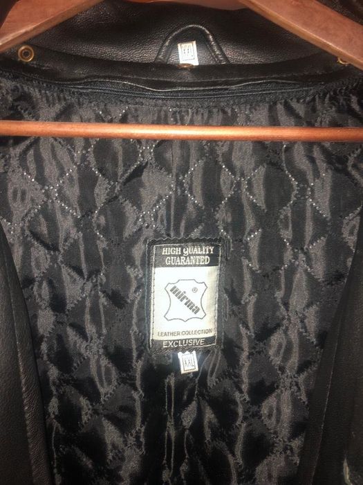 Męska kurtka skórzana XXL