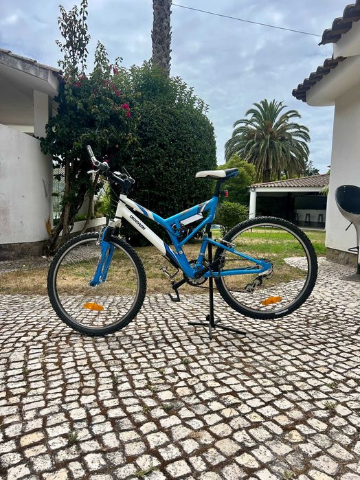 bicicleta décathlon Rockrider 6.1 Size L  26” x 2 azul