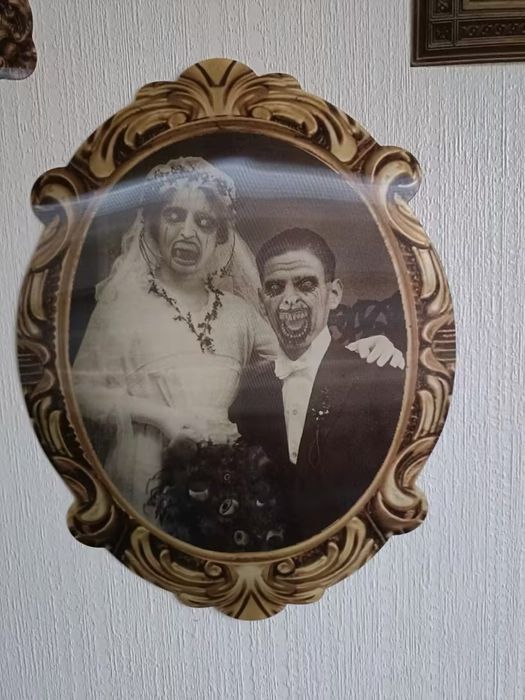 Retrato holografico de halloween (10 pecas)