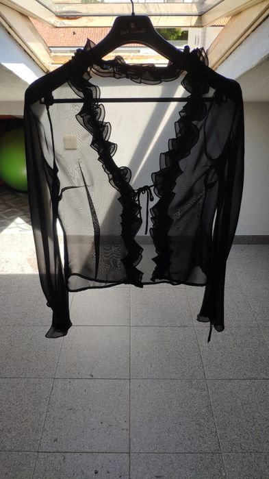 Tunica transparente Mango