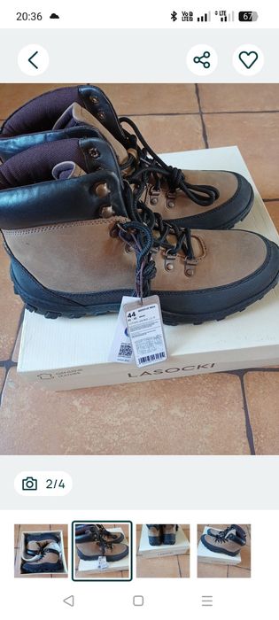 Buty trekkingowe męskie 44/45 Nowe z metką.