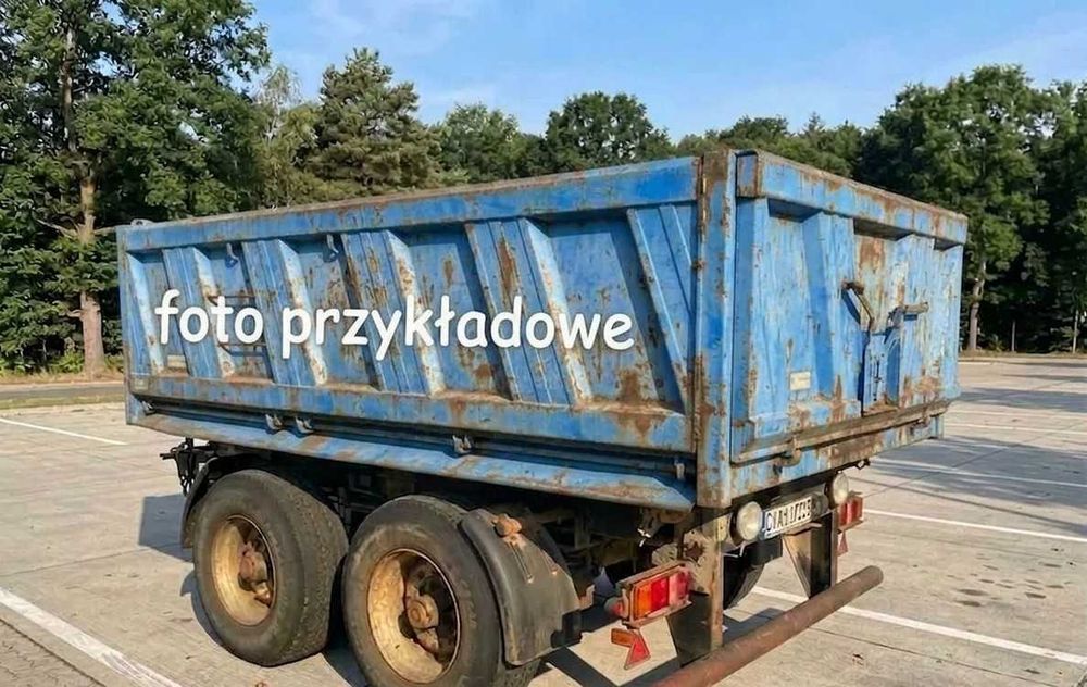 Przyczepa rolnicza tandem wywrotka  części