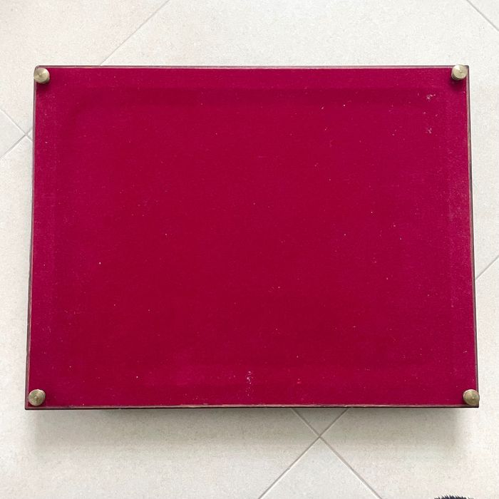 Tabuleiro Art Noveau Em Prata