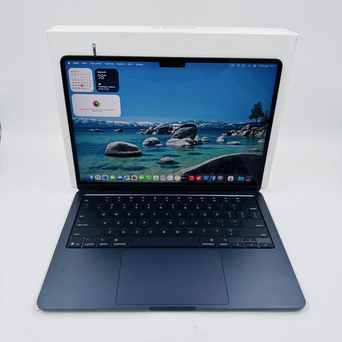 2 цикли Apple MacBook Air 13.6 2025 M4 24GB RAM 512GB SSD Midnight IL7681