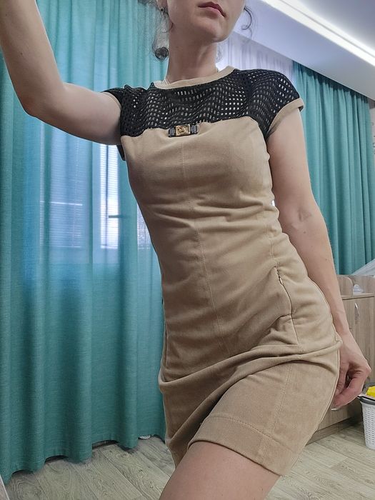 Платье замш искусственный