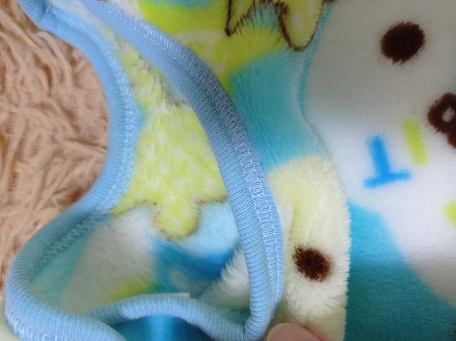 НОВЫЕ 1-3 мес плюшевые с начесом человечек ползунки