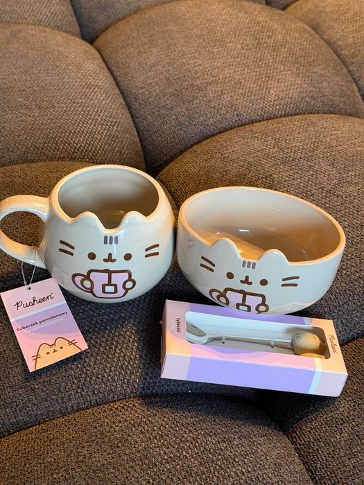 Pusheen Zestaw Ceramiki