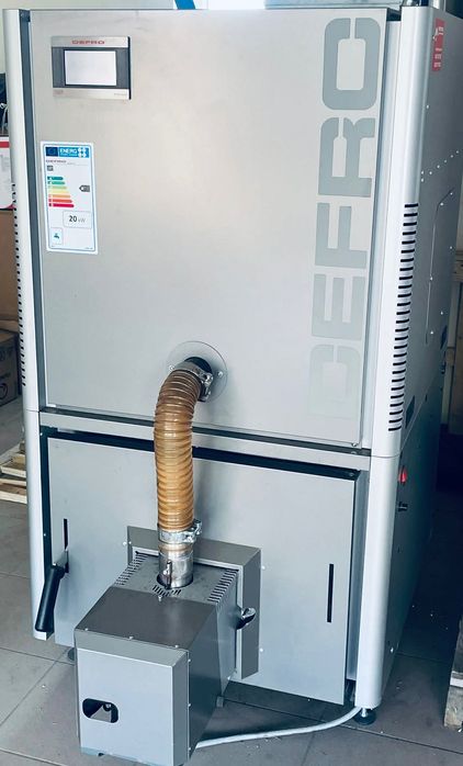 Kotłownia po demontażu - Piec Defro Calori 20kW, rok zakupu 2023