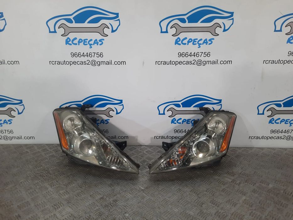 OTICA OTICAS XENON ESQUERDA DIREITA NISSAN MURANO I 1 MK1  Z50 OPTICA
