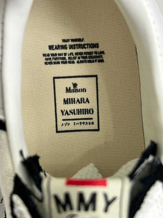 Кеди MMY Maison Mihara Yasuhiro BLAKEY 43 27  белые кеды custom opium