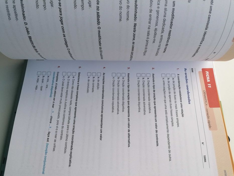 Dossier do professor de PT 7º areal