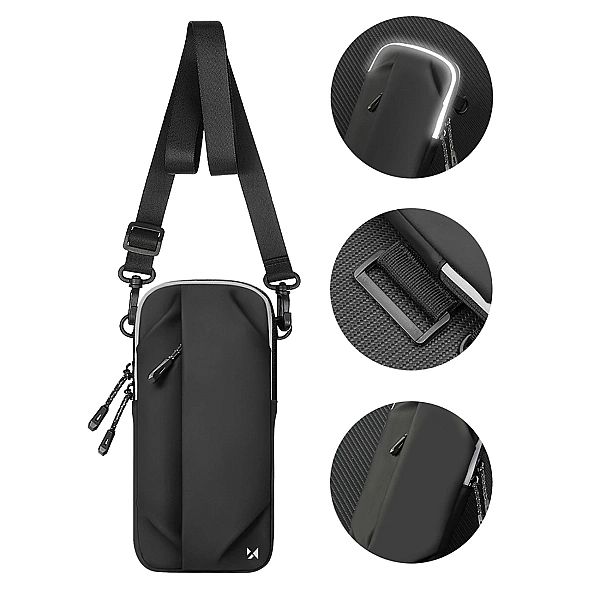 Saszetka Wozinsky WSDB-B armband opaska na ramię na telefon do biegani