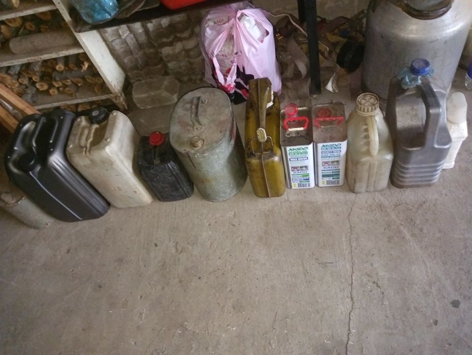 Канистра разная бочка емкость бидон с ручками металл-пластик