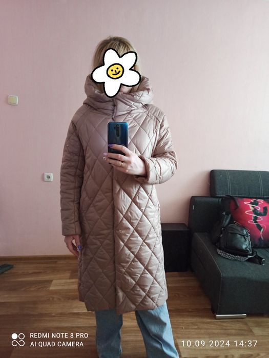 Пальто зима, стьобана куртка, жіноче пальто