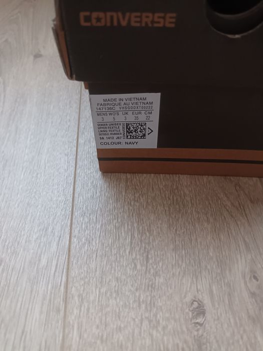 Converse nowe trampki roz. 35