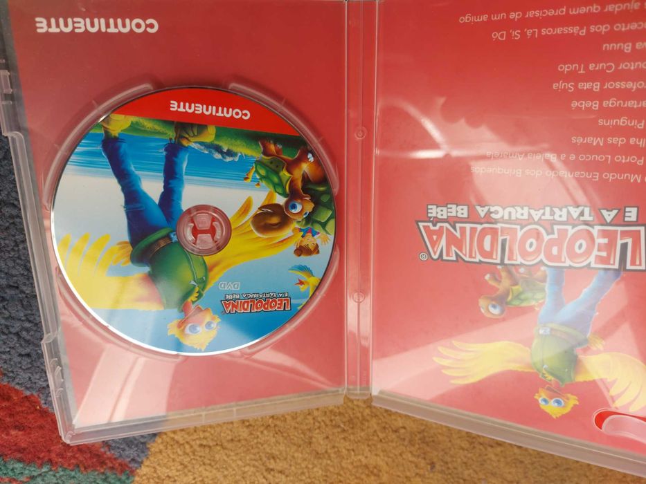 Dvd leopoldina e a tartaruga bebé novo
