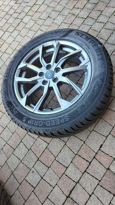 ! NOWE ! 18" Koła Aluminiowe SUBARU Levorg / Outback 5x114,3 ET48 225/60/18 + Czujniki TPMS  - 8 mm !