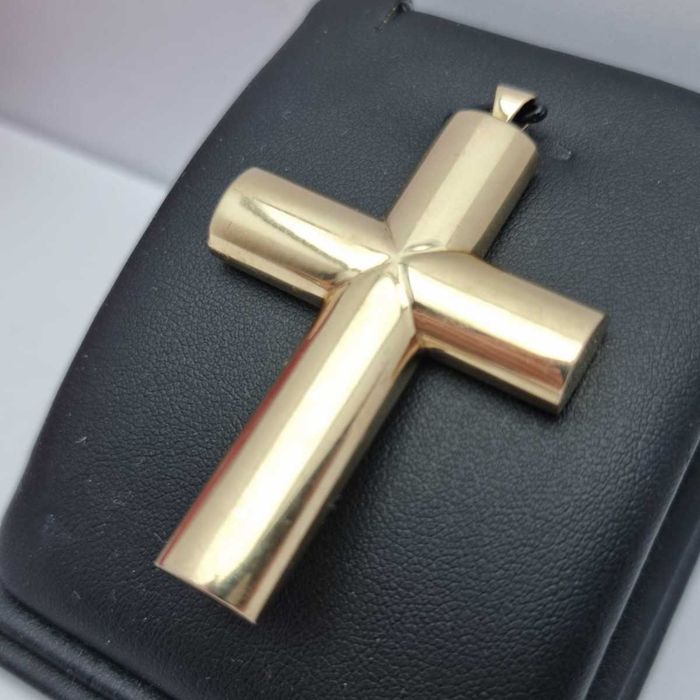 Masywna Złota Zawieszka Krzyż 585P 14K 14,54G