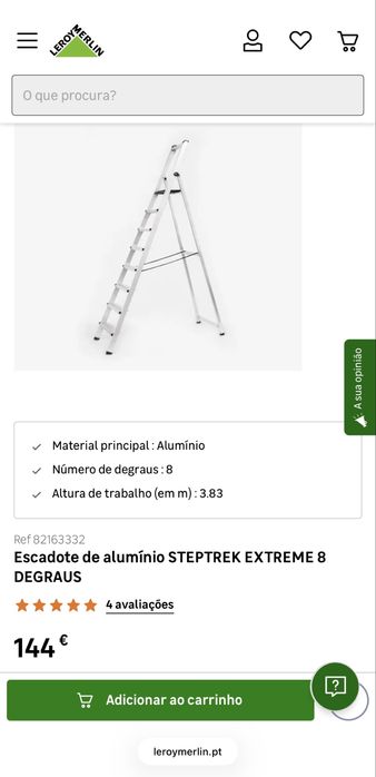 Escadote de Aluminio