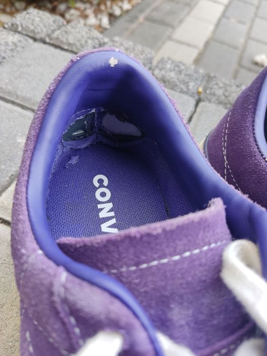 Converse trampki vans fioletowe na platformie r. 37, 5