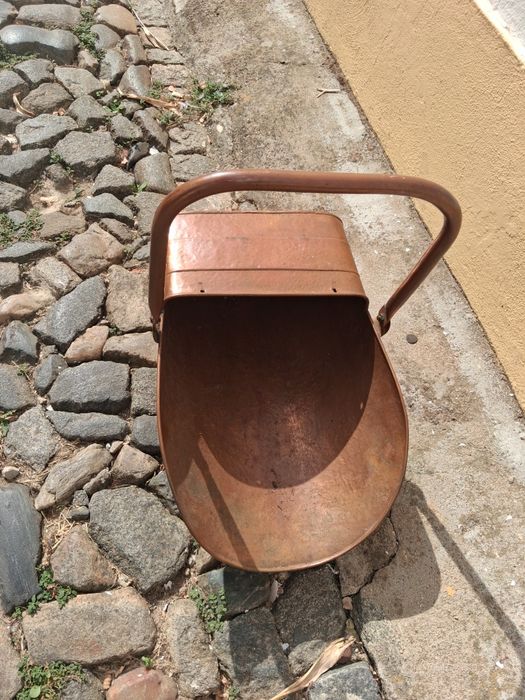 Peca decorativa em cobre