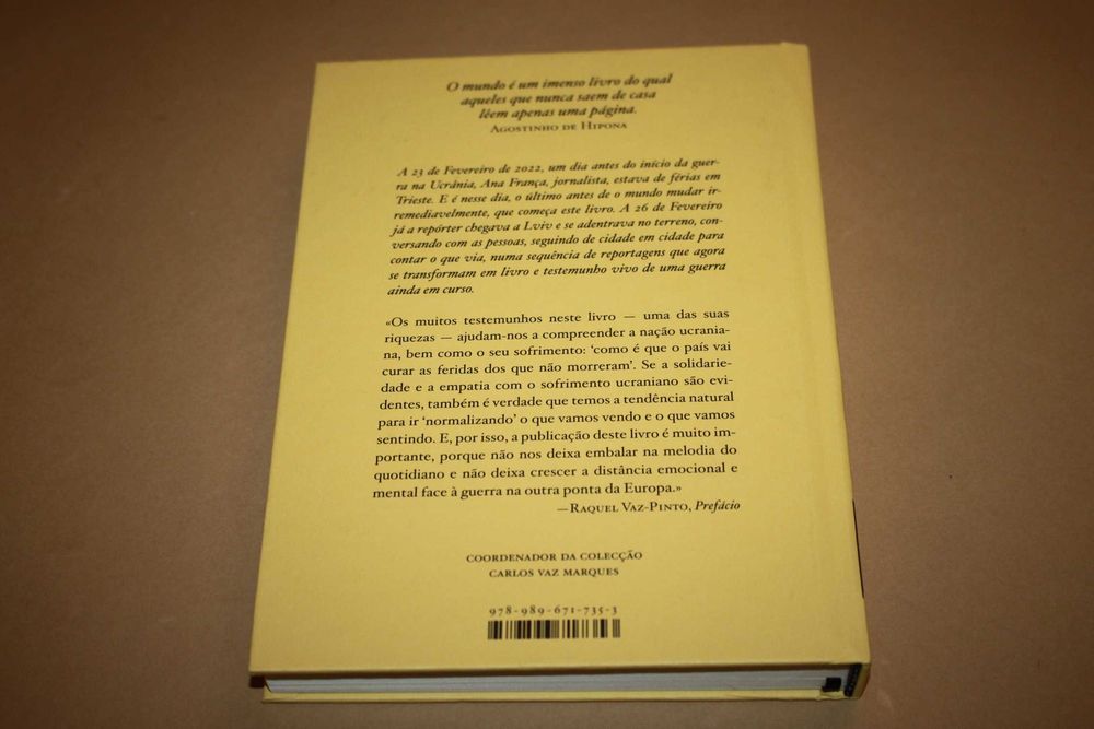 ' Ali Está o Taras Shevchenko com Um Tiro na Cabeça//de Ana França