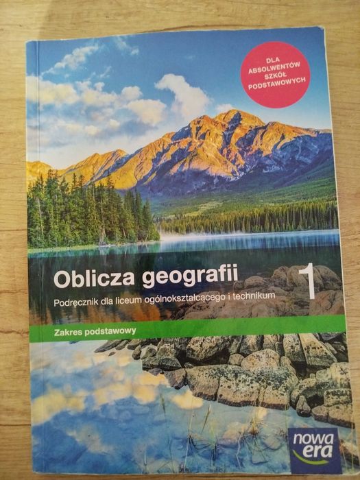 Oblicza geografii 1, zakres podstawowy.