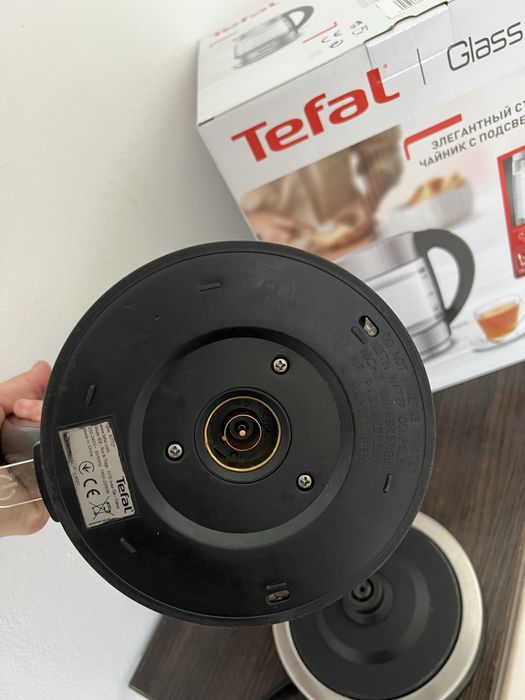 Електрочайник Tefal GLASS KETTLE KI772D38