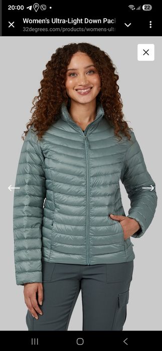 Новая  женская курточка  32degreеs.Р .S   Очень легкая  и приятная .