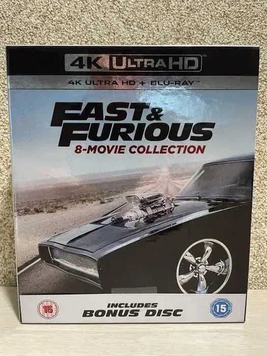 4K UHD Blu-ray Форсаж: Коллекция 8 фильмов с переводом.: 7 700 грн