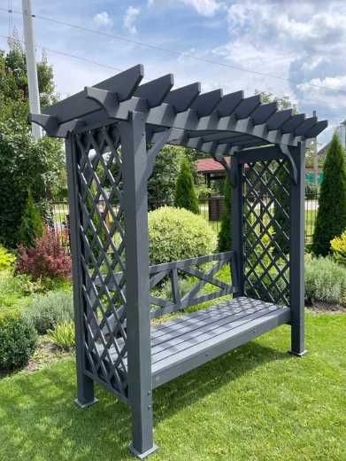 Альтанки, качелі садові в наявності, перголи, меблі садові