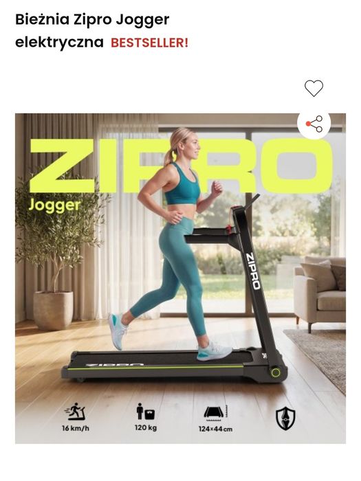 Bieżnia zipro jogger