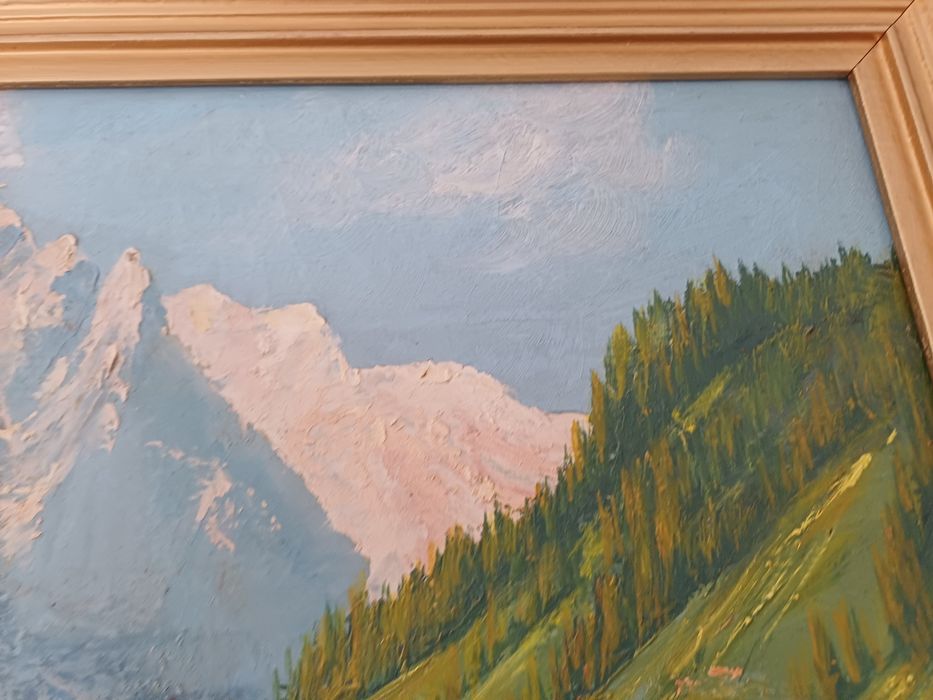 Obraz malowany na płótnie 82x63 cm