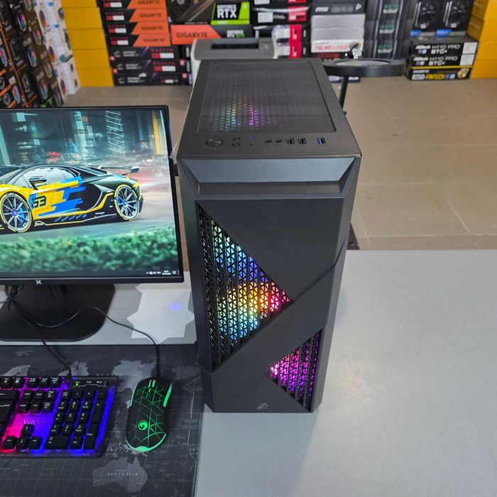 Компютер Новий Ryzen 5 5500, 16GB DDR4, MSI RTX 4060, SSD 480GB