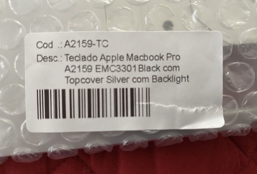 Teclado Apple Macbook Pro