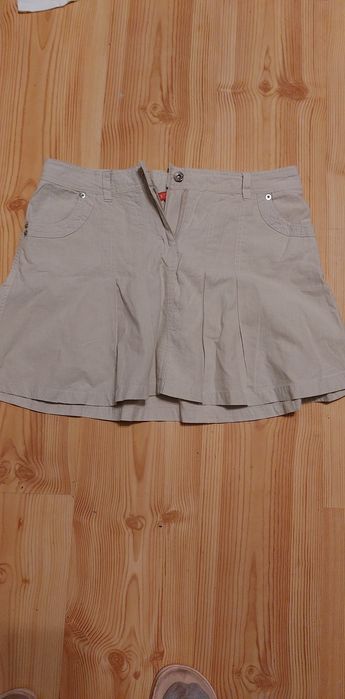 Spódnica damska beżowa