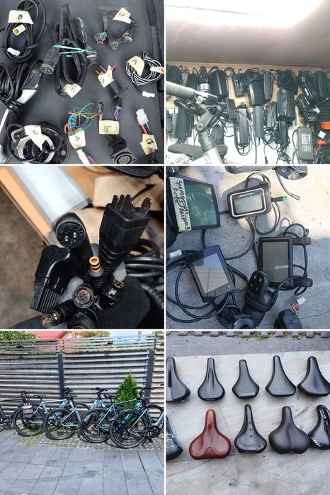 Запчастини до електровелосипедів Європи б.у.