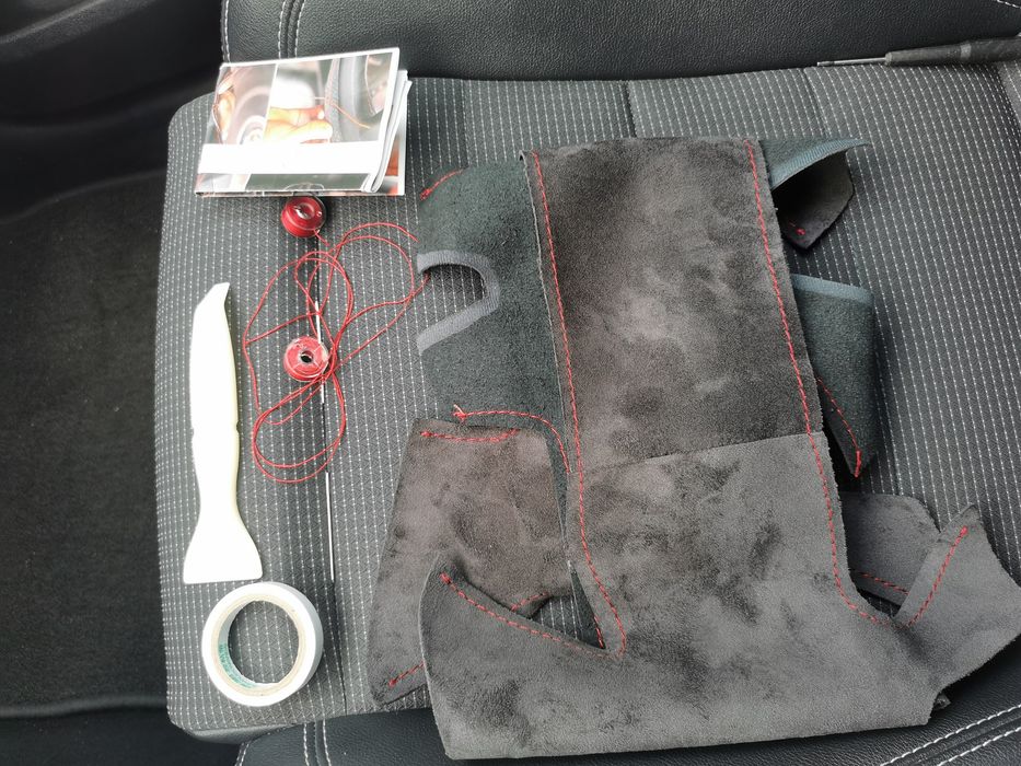 Capa volante Alcântara/suede Renault Megane 3 Gt Line e RS