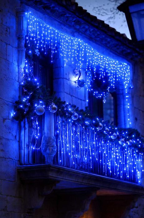 Гірлянда завіса новорічна LED святкова светлодиоидная гирлянда на елку