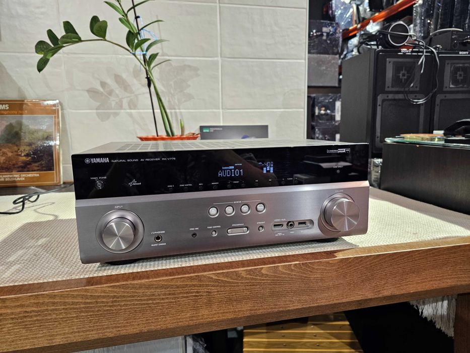 AV-ресивер Yamaha RX-V775 7.2 160Вт/4K Ultra HD/192 кГц/24-біт