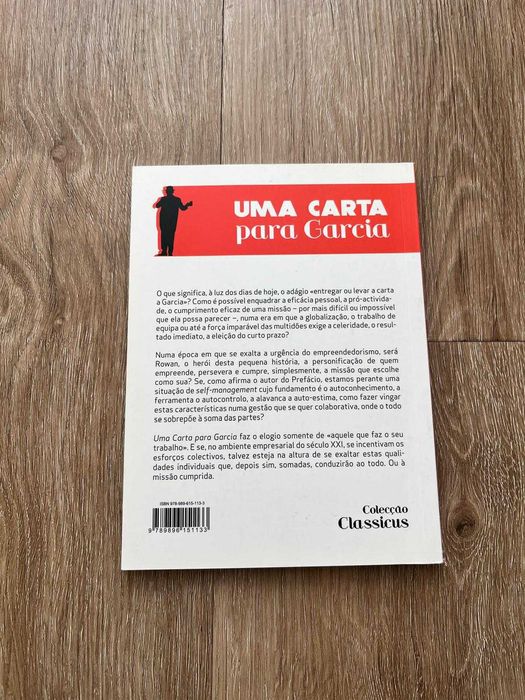 Livro Uma carta para Garcia, de Elbert Hubbard